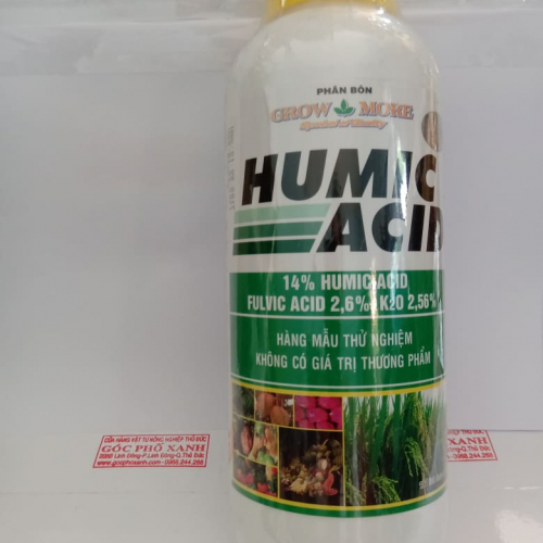 Phân bón Humic acid 14% chai 1 lít