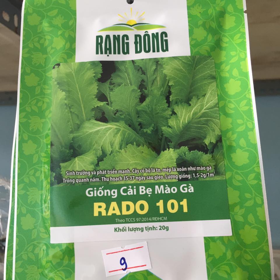 Hạt Giống Cải Bẹ Mào Gà Thủ Đức - Quận 9